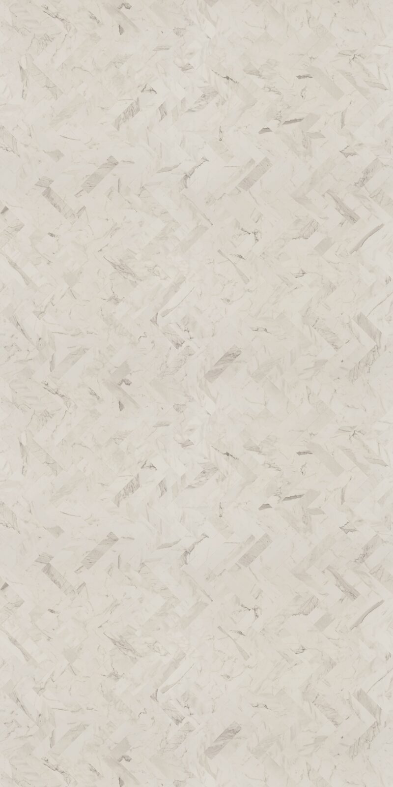 White Marble Herringbone