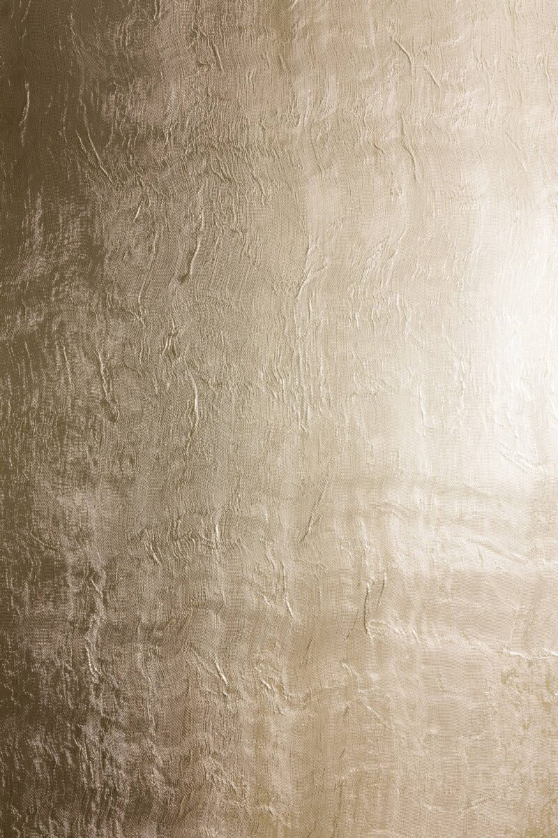 Goldtone Polished Mesh